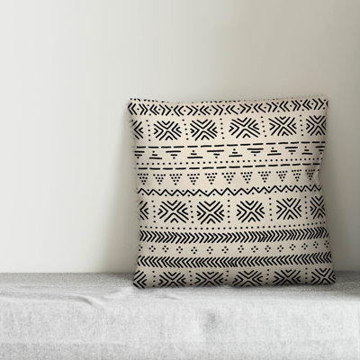 Mudcloth Throw Pillow