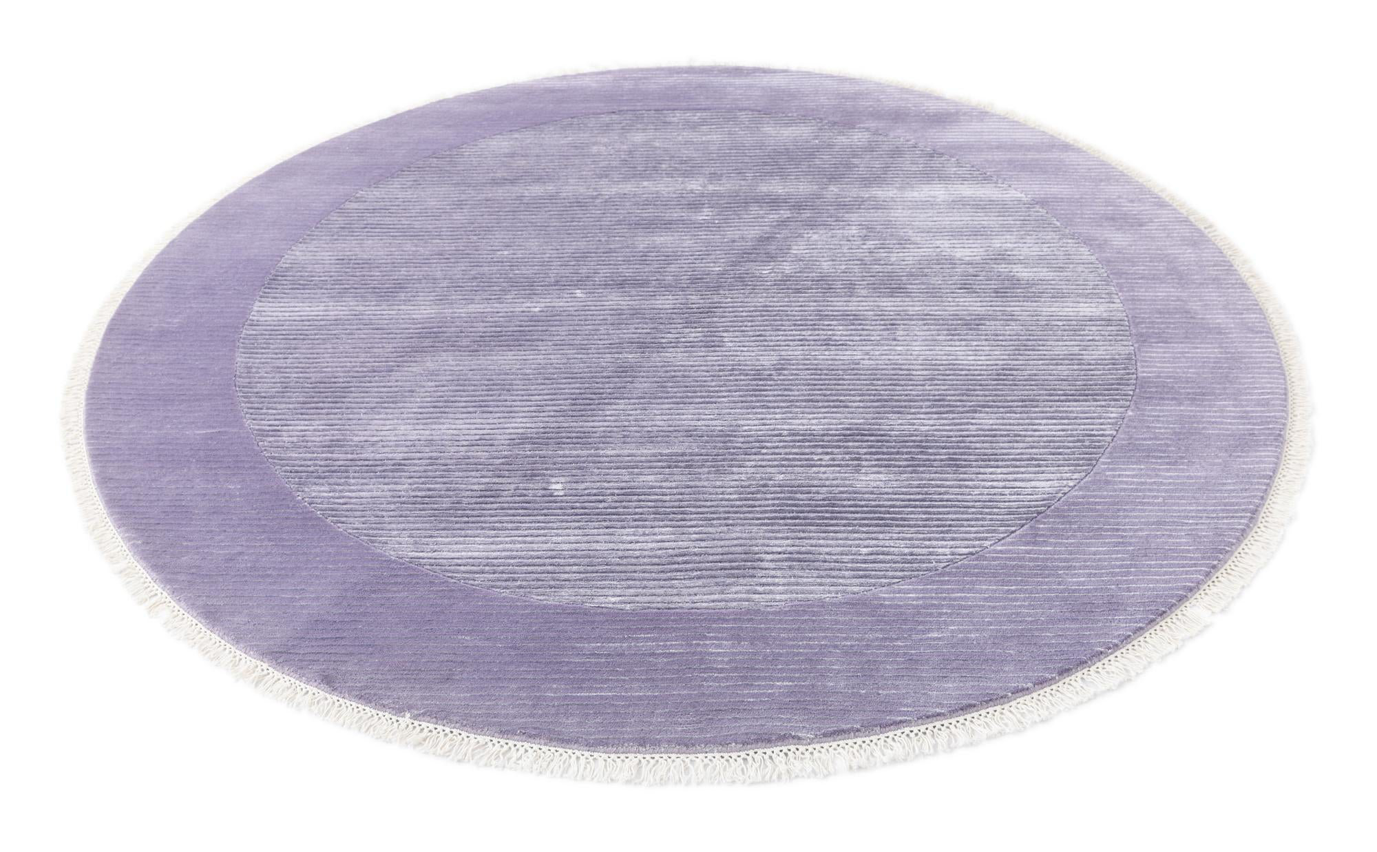 Isabelline Round Indira Violet Rug | Wayfair