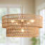 Lustre en rotin