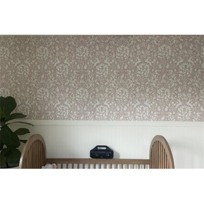 Blush Enchanted Peel & Stick Wallpaper