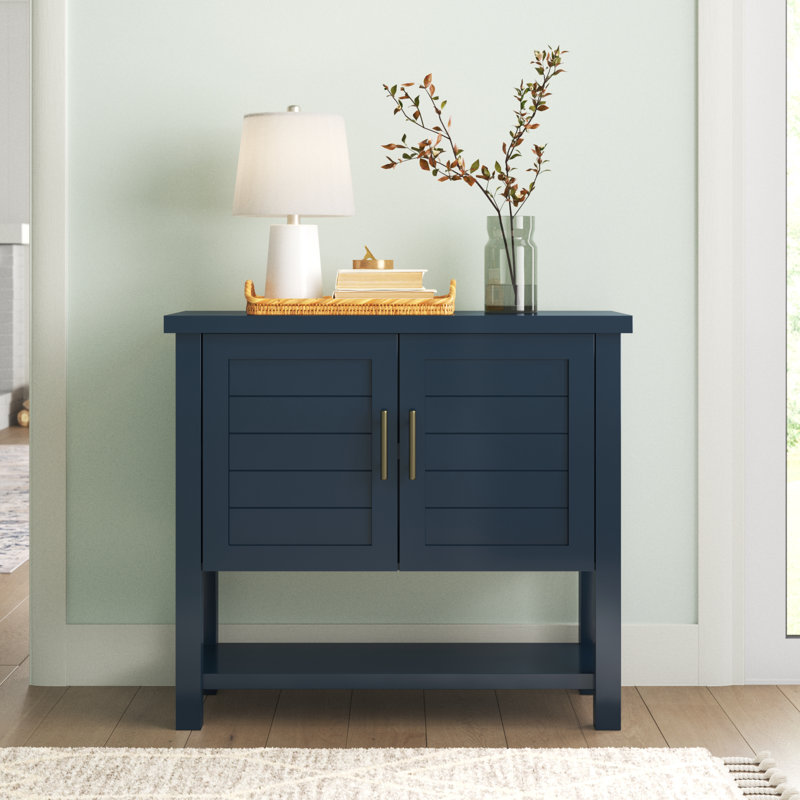 Bria Accent Cabinet, Fontana Blue