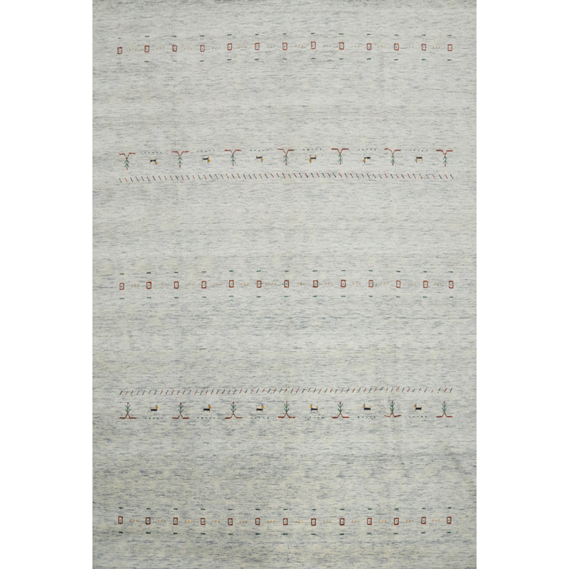 Tribal Gabbeh Style Handmade Area Rug 8x10