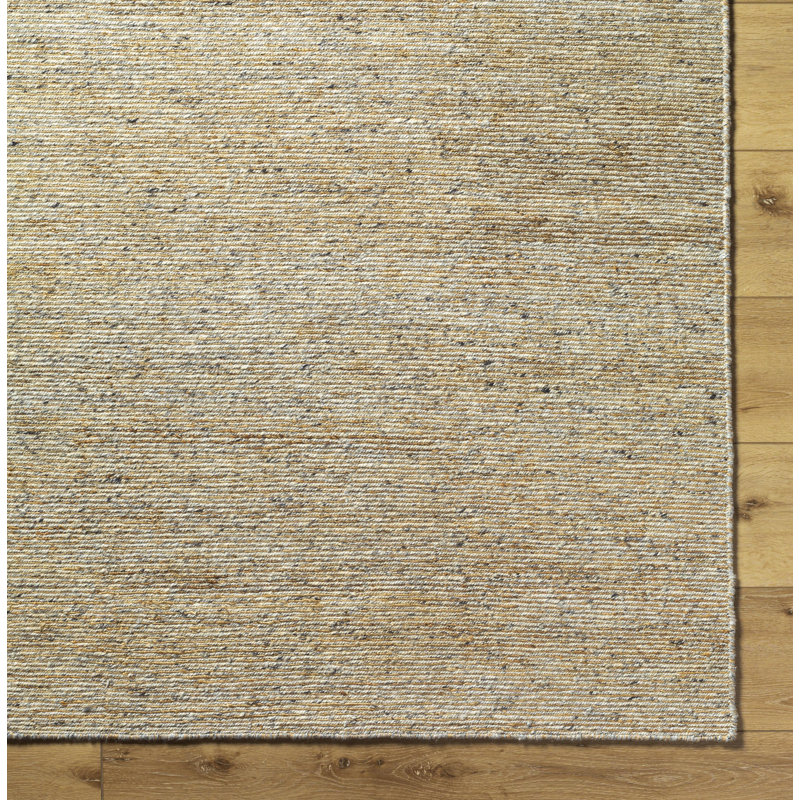 Natural Soumek Abstract Area Rug, Rectangle 9' x 12'