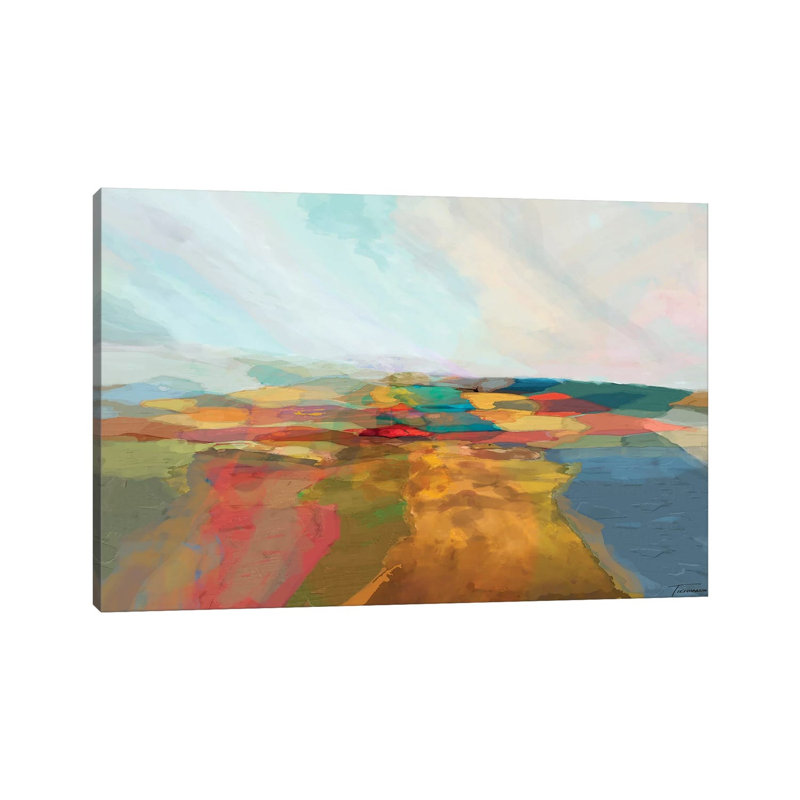 Cascade II by Michael Tienhaara - Wrapped Canvas Gallery-Wrapped Canvas Giclée, 20.32 cm H x 30.48 cm W