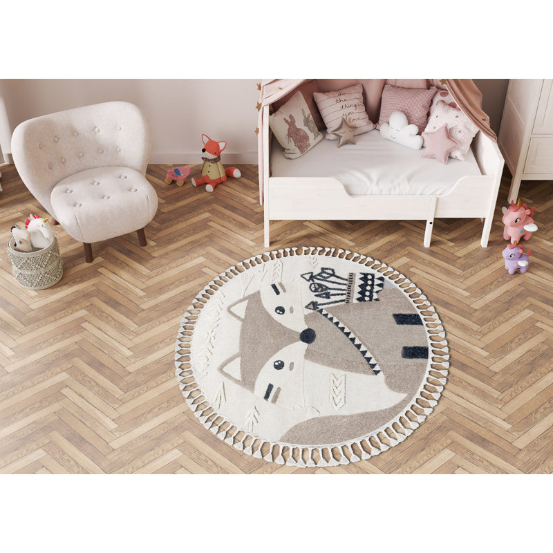Round Luann Area Rug, Round 120cm