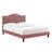 Modway Juniper Channel Tufted Performance Velvet Platform Bed-381888688-381888702