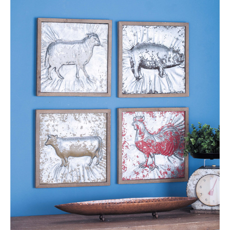Farmhouse Landscape & Nature Wall Decor on Metal