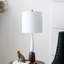 11X11x30.2" Metal Table Lamp, Elongated Teardrop Table Lamp