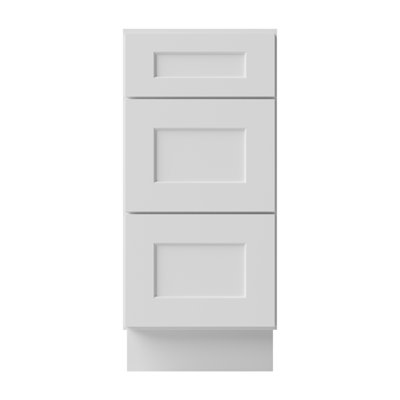 Ready to Assemble Solid Wood Shaker Drawer Base Kitchen Cabinet