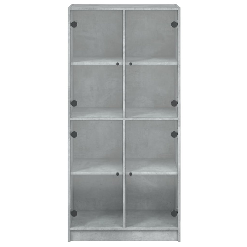Orane China Cabinet, Concrete Grey