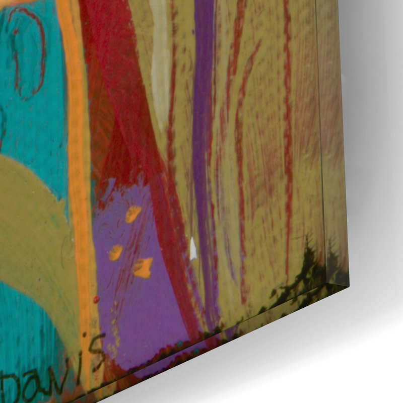 Art mural en verre acrylique 12 po x 12 po «Bright Floral 2» par Sue Davis, H 12 po x l 12 po