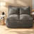 Compression Sofas, Cotton Linen Compact Modern Beanbag Couch for Home