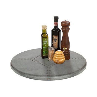 Zinc Lazy Susan