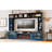 Wall Unit Entertainment Center With Bookshelves For Tvs Up To 80", Modern TV Stand Media Console With Electric Fireplace-2131299323