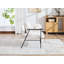 Méridienne moderne avec coussin de dossier et table d'appoint-1282774701