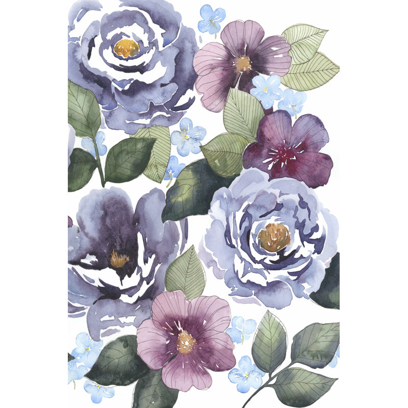 Dancing Peonies I - Wrapped Canvas Painting, 122cm H x 81cm W