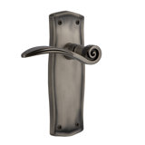 Prairie Plate Privacy (Bed & Bath) with Swan Lever