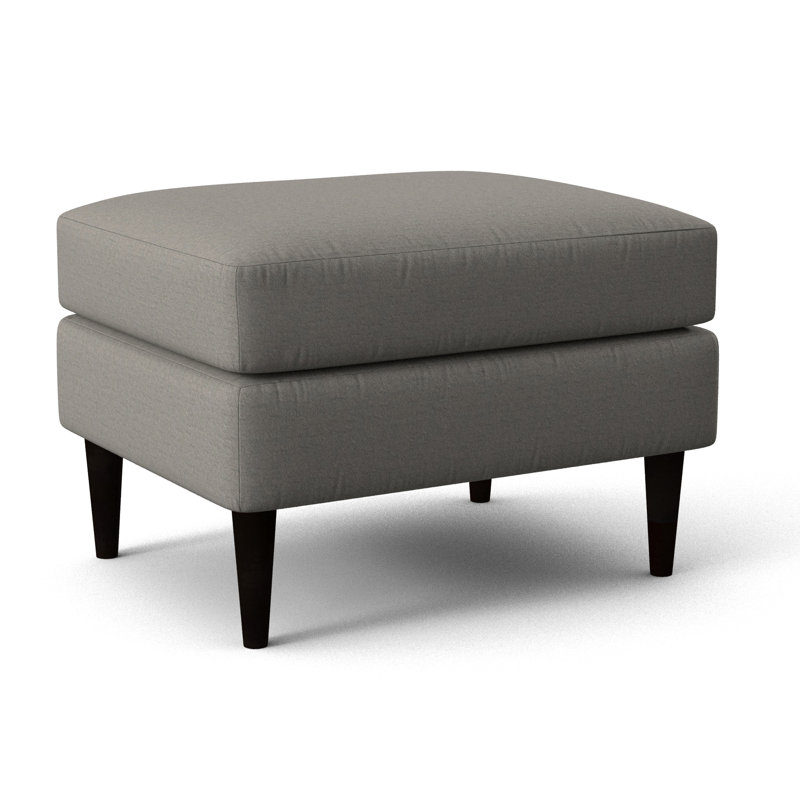 Potter Ottoman, Azure Polyester 71551L51, City Dark