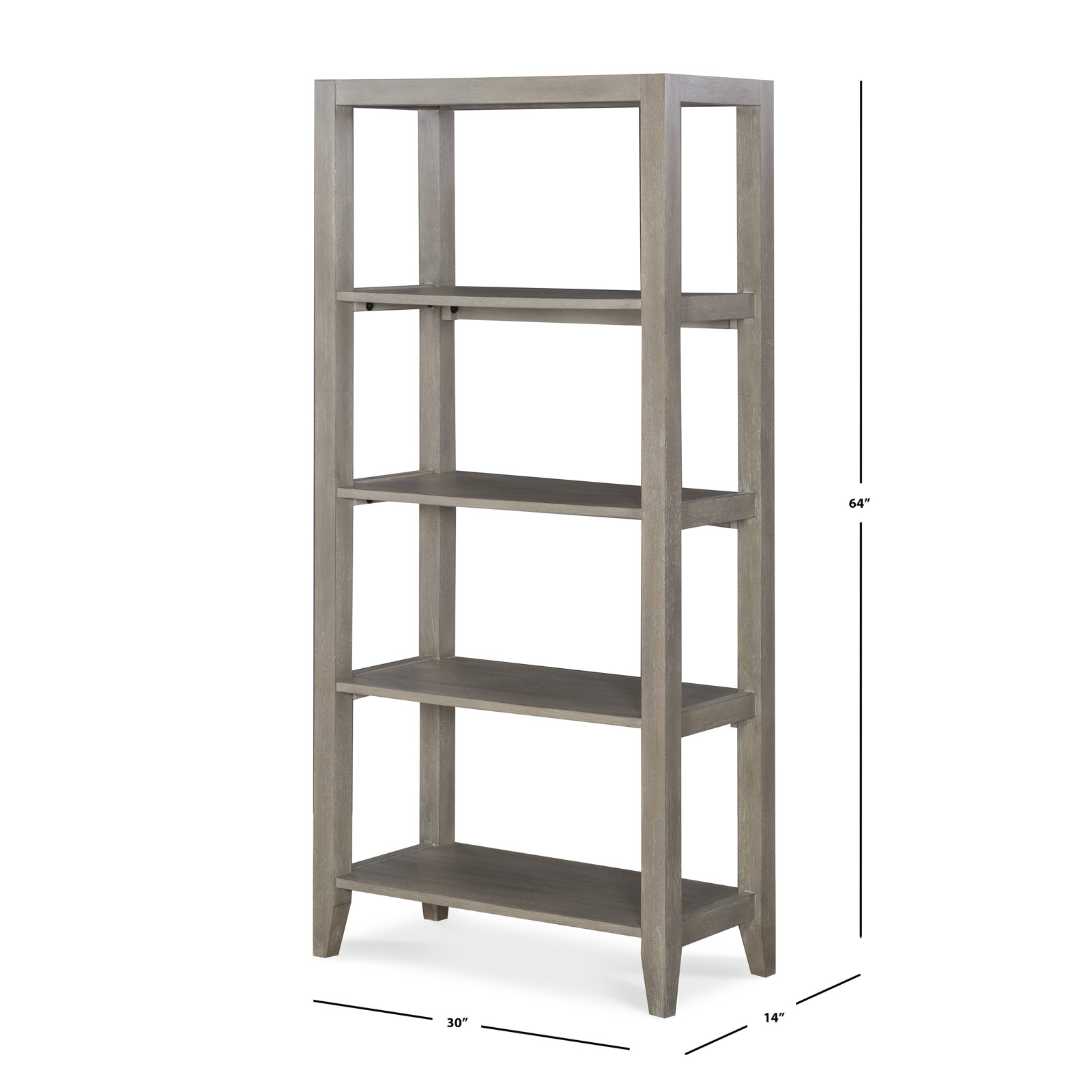 30" Oak Bookcase
