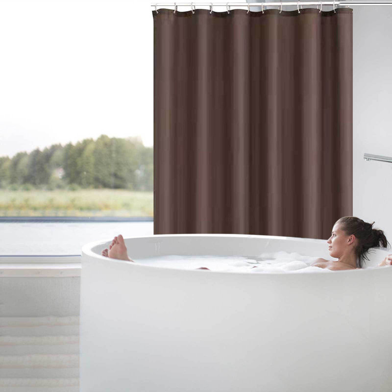 Rideau de salle de bain 150x180CM, Coffee