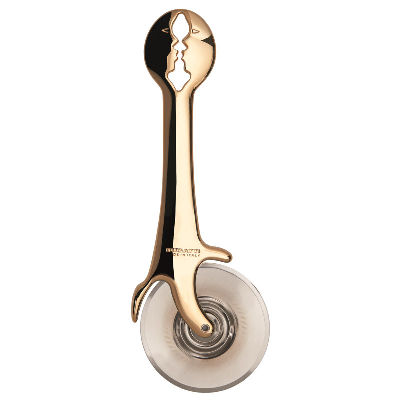 Bugatti Italy KISS Pizza Cutter, Gold