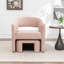 Fauteuil demi-tonneau avec repose-pieds Kyah-220945845