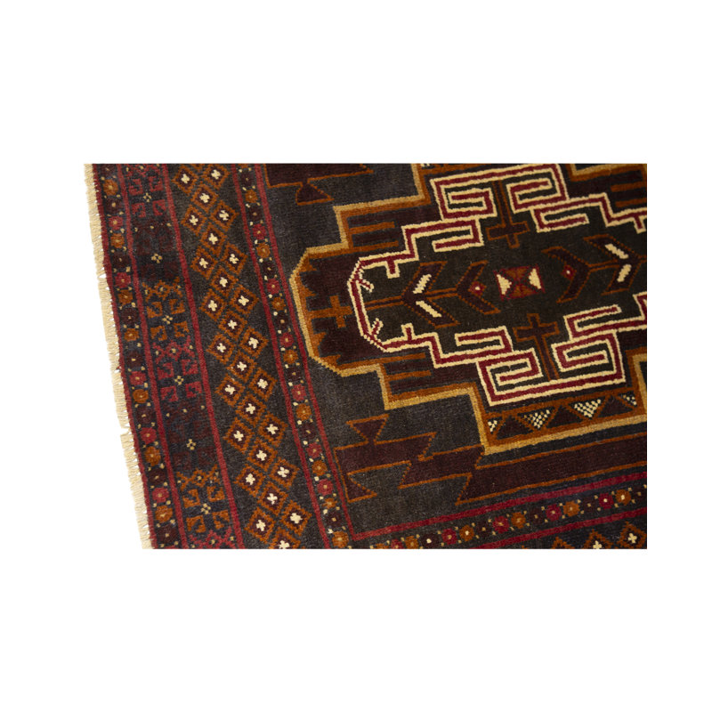 Afghan Wool Southwestern Area Rug