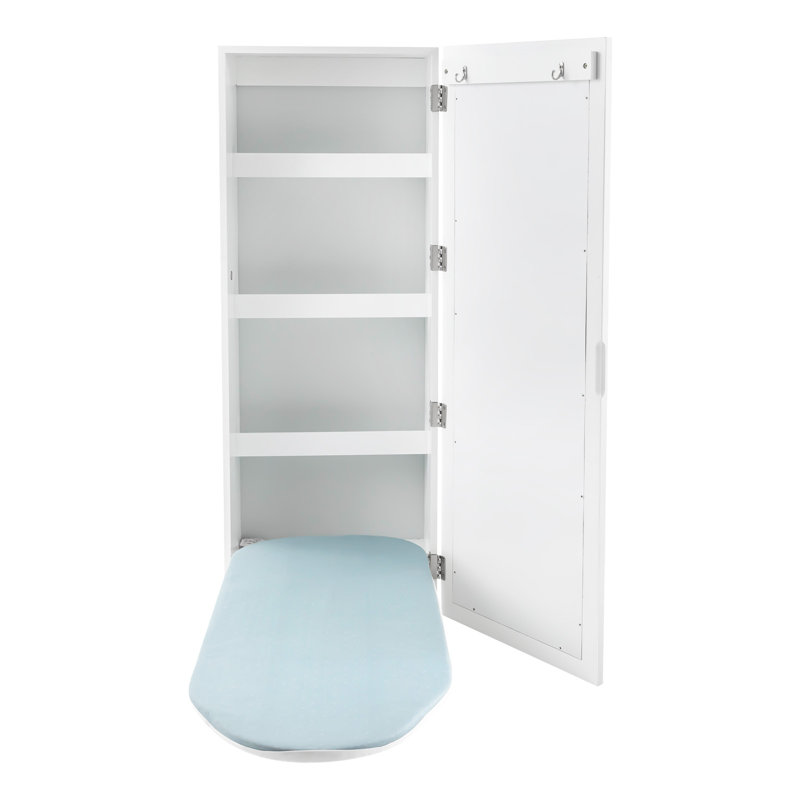 37.5X14x8” Wall Mount Ironing Board Cabinet