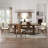 Rectangular Dining Table , Brown Oak
