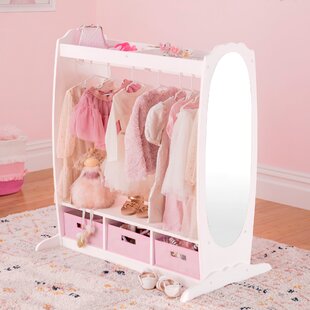 Doll Closet Wardrobe Doll Closet Doll Closet Wardrobe Clothing Organizer  For Girl Doll Clothes And Accessories Storage 