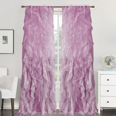 Fulda Semi Sheer Curtain Single Panel