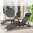 60'' Long Reclining Chaise Lounge Set with Cushions and Table-88414029