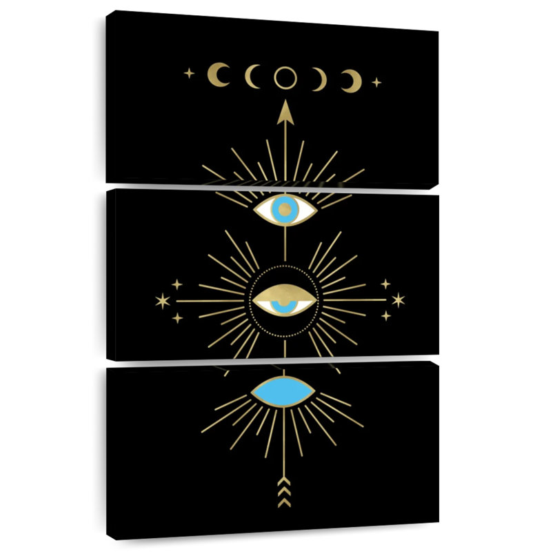Adella Evil Totem Eye, 74" H x 48" W