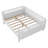 Platform Bed, Wood Low Profile Bed with Rails-1632912974-1632912975
