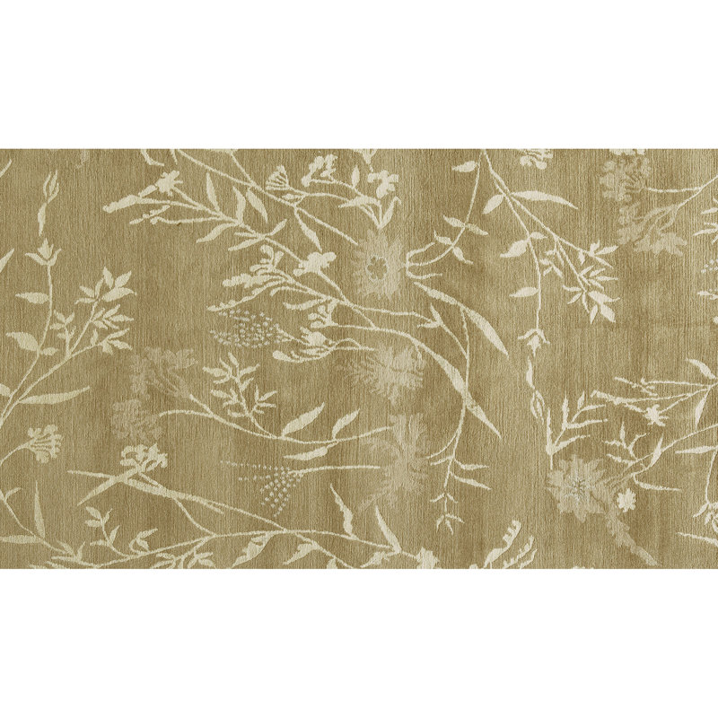 Floral Area Rug, Runner 2'6" x 12'