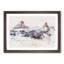 Ocean Crashing Against Rocks - Picture Frame Graphic Art Print-56914984-56914983