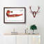 Trumpet Fish by M.E. Bloch - Framed Print-55615283-55615287