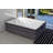 Ultra Firm & Firm Dual-Sided Mattress, 63.0 x 79.0 x 10.6 inches | Cotton Satin Fabric Cover, Multi Spring System, Hidden Padding | White & Grey Color, Perfect for Ultimate Comfort & Support-802053100