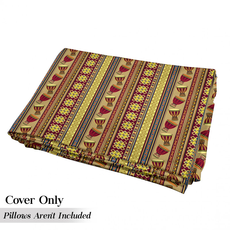 Housse de coussin d'extérieur Folk and Drum, H 2 po x l 27 po x P 88 po