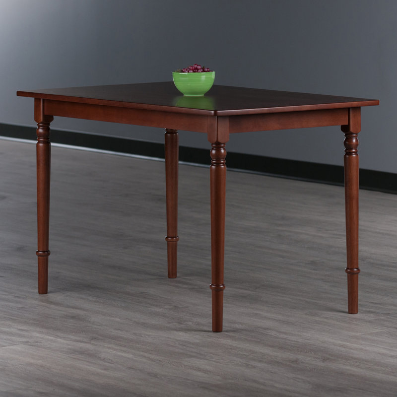 Gailann Caity Rectangle Dining Table, Walnut
