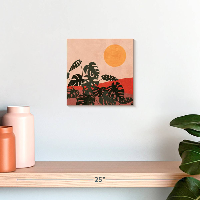 Harnek Monstera au coucher du soleil, H 10 po x l 10 po