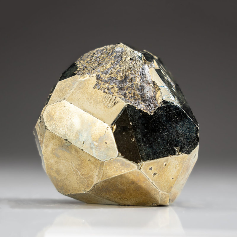 Pyrite du quartier Huaron, province de Cerro De Pasco, département de Pasco, Pérou (1,04 lb)
