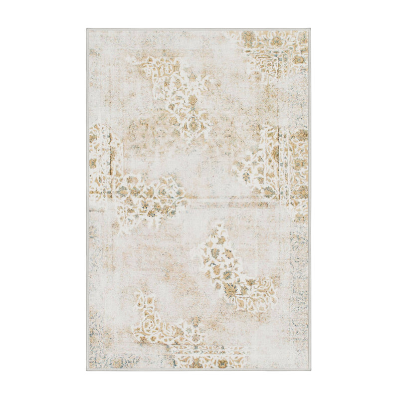 Tapis abstrait moderne 1282, Tapis de couloir 2 pi x 5 pi