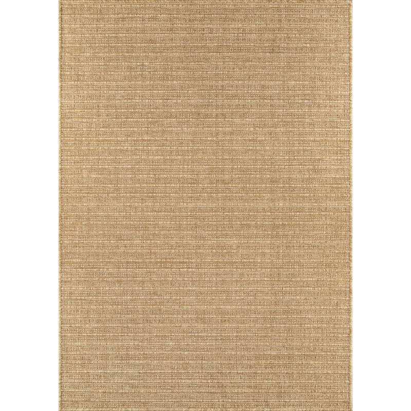 Indoor Outdoor Area Rug, Gold, Rectangle 8' x 10'
