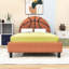 Lit plateforme tapissier simple Basketball Design