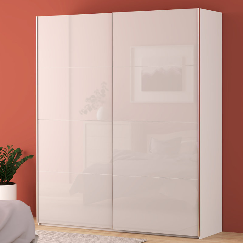 Tamyiah 2 Door Manufactured Wood Wardrobe