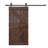 K Style Solid Wood Sliding Barn Door with Hardware Kit- Assembly Needed-91343035-64705670
