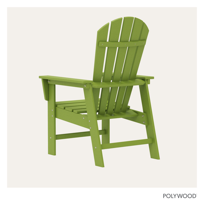 POLYWOOD South Beach Casual Chair, Lime