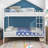 Blesse Kids Twin Over Twin Bunk Bed-1114748941