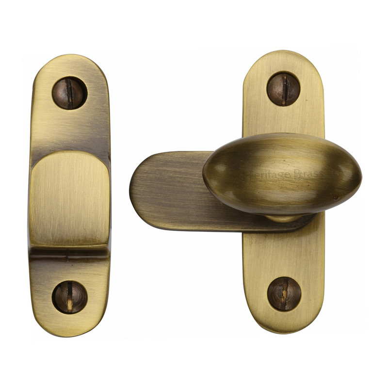 Heritage Brass Heritage Showcase Lock, Antique Brass